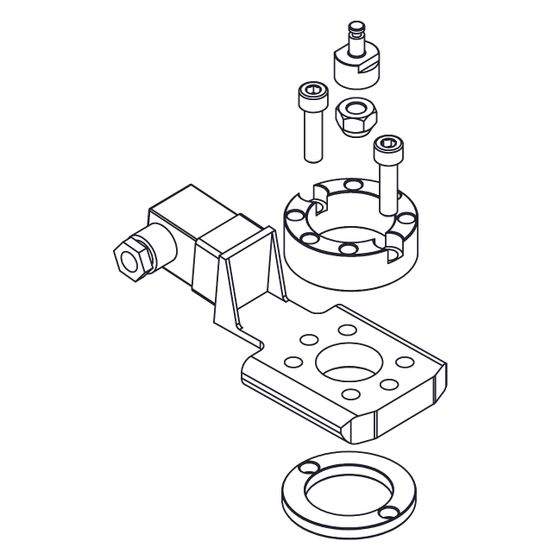 IMI TA Adapter und Spindelheizung TA-Slider 1600, für Ventile CVxxx GG DN 65-100, 24V, 32204281002