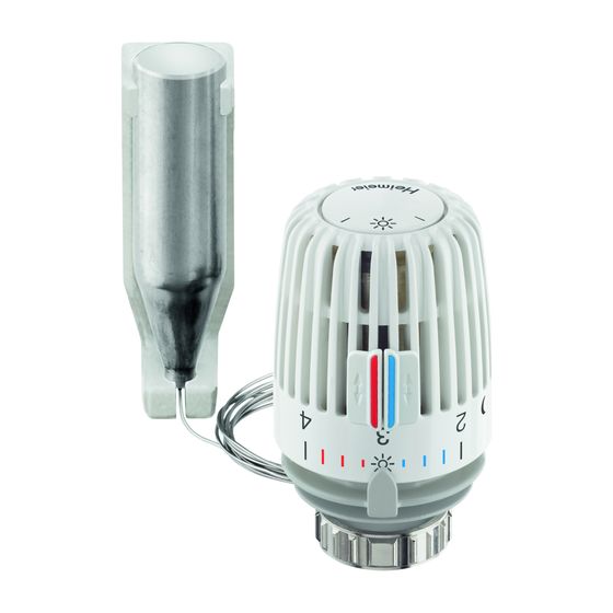 IMI Heimeier Thermostat-Kopf K Fernfühler, weiß, 1,25m Kapillarrohr