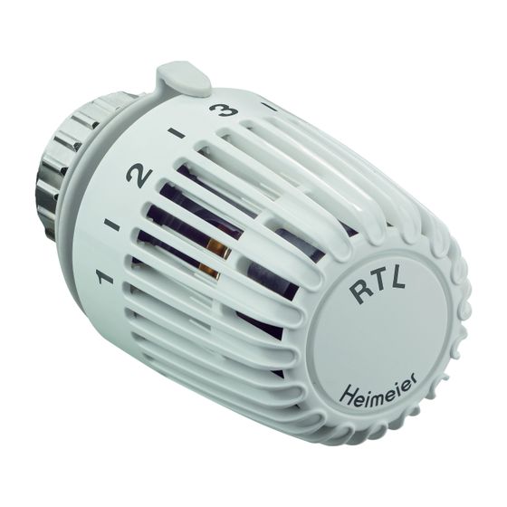 IMI Heimeier RTL Thermostat-Kopf 0-50°C für Thermostat-Ventilunterteile