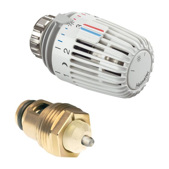 IMI Heimeier Retro S-Set DN 20 Thermostat-Oberteil und Thermostat-Kopf K