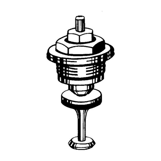 IMI Heimeier Thermostat-Oberteil für Einrohrventil mit Tauchrohr ab Mai 1981