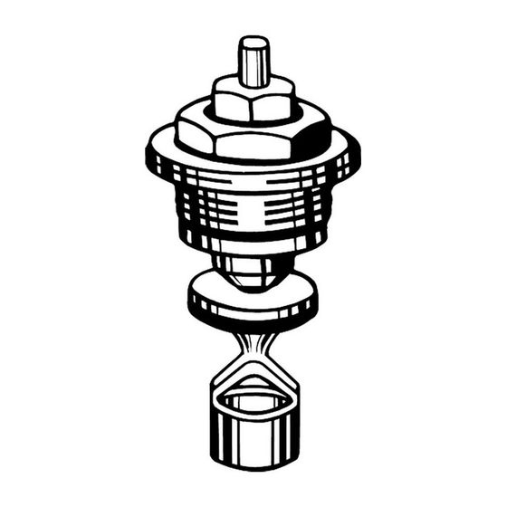 IMI Heimeier Thermostat-Oberteil für Einrohrventil, mit Tauchrohr, Baureihe bis Mai 1981, 0037-02.300