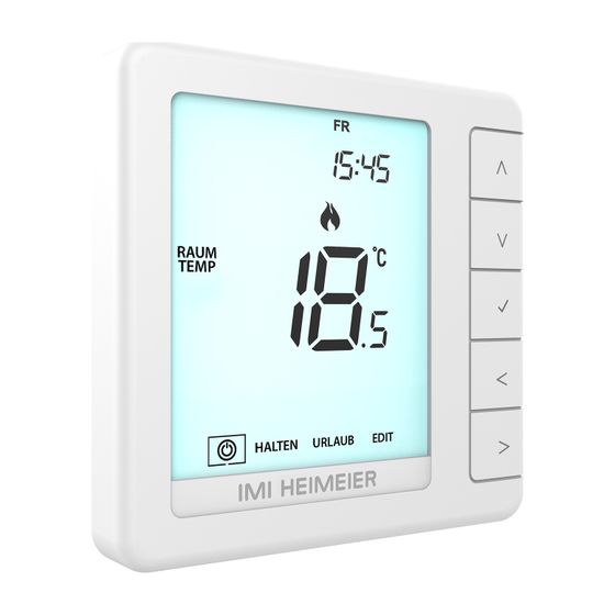 Heimeier Raumthermostat HM-PRT programmierbar 230V, Weiß