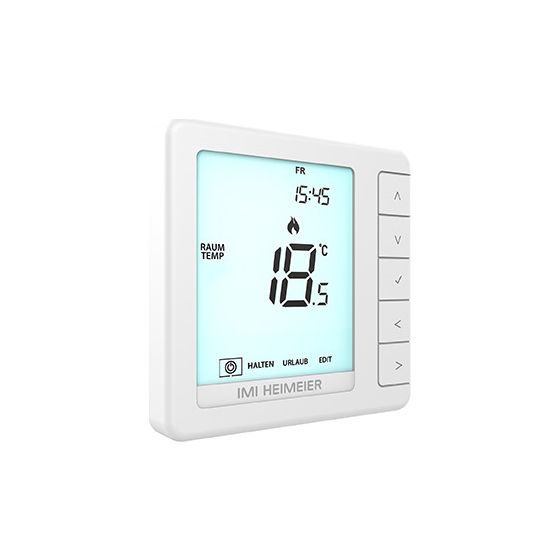IMI Heimeier Raumthermostat HM-PRT, 230V programmierbar, Weiß