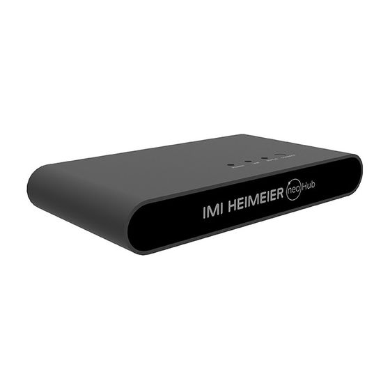 IMI Heimeier Gateway neoHub smart G3, zur Fernsteuerung von neoStat, neoAir und neo-K