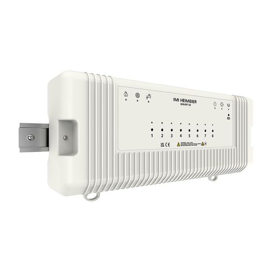 IMI Heimeier UH8-RF V2 Klemmleiste Funk für 8 Zonen, 230V