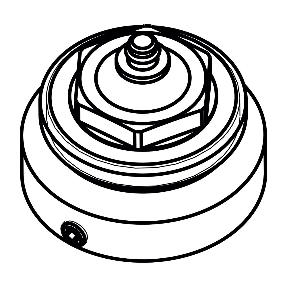 Heimeier Spindelverlängerung 10mm für Thermostatventil-Unterteile, Messing vernickelt... IMI-2201-10.700 4024052011650 (Abb. 2)