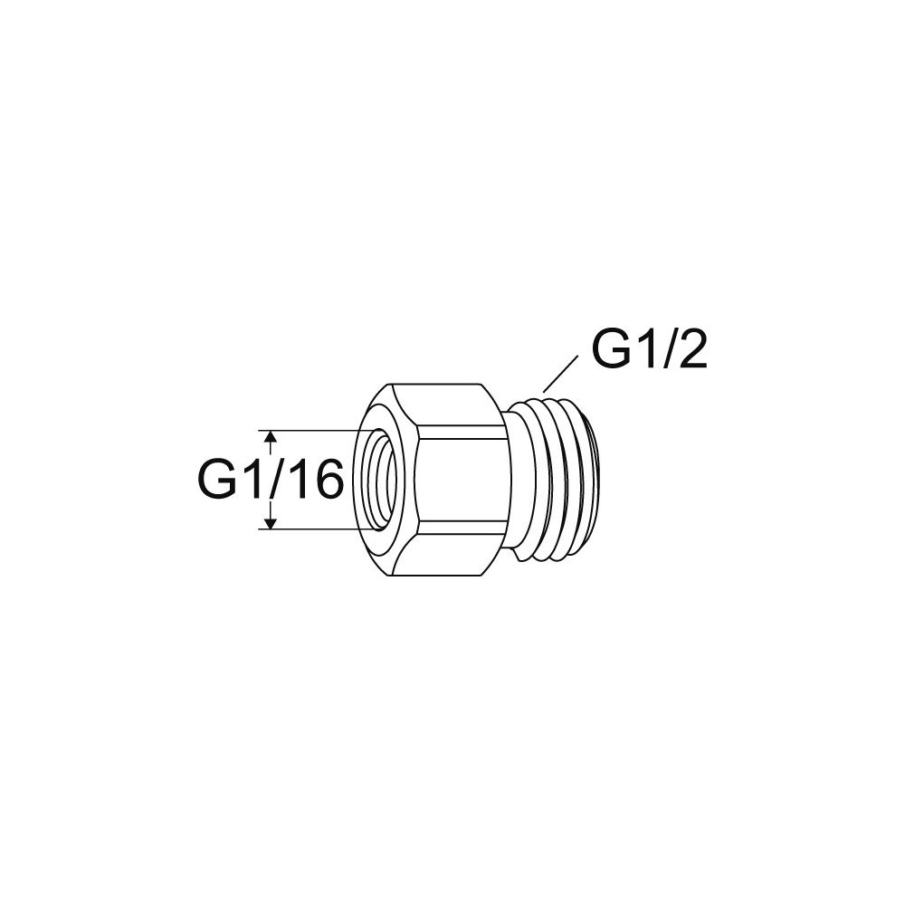 IMI TA Übergangsverschraubung Smart-Dp, für Impulsleitung, G 1/16" x G 1/2", Messing... IMI-32604010003 5902276817878 (Abb. 5)