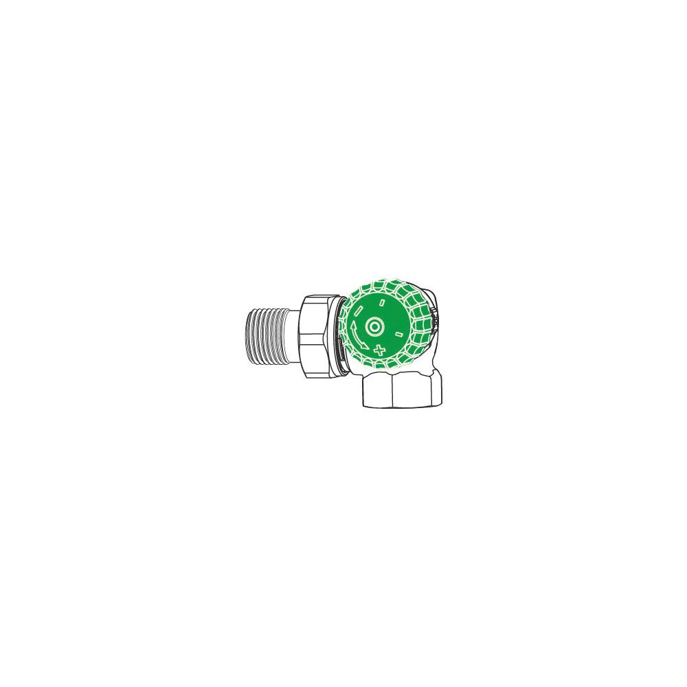 IMI Heimeier Thermostat-Ventilunterteil Eclipse 300, Winkeleck rechts DN 15... IMI-3954-02.000 4024052018598 (Abb. 3)