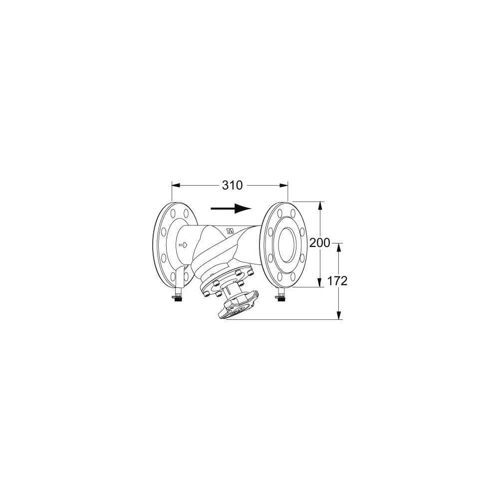 IMI TA Strangregulierventil STAF, Nennweite DN 80 Nenndruck PN 16, Flanschanschluss... IMI-52186080 5902276805141 (Abb. 5)