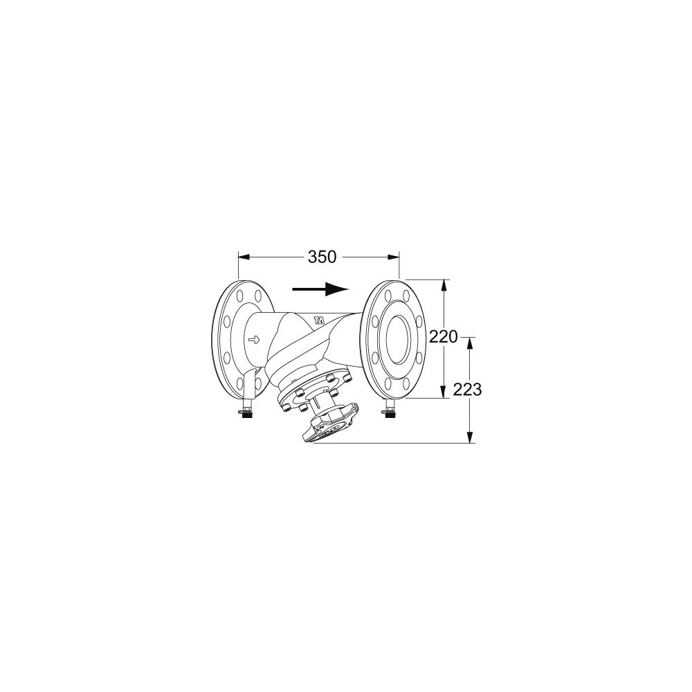 IMI TA Strangregulierventil STAF, Nennweite DN 100 Nenndruck PN 16, Flanschanschluss... IMI-52186090 5902276805158 (Abb. 5)