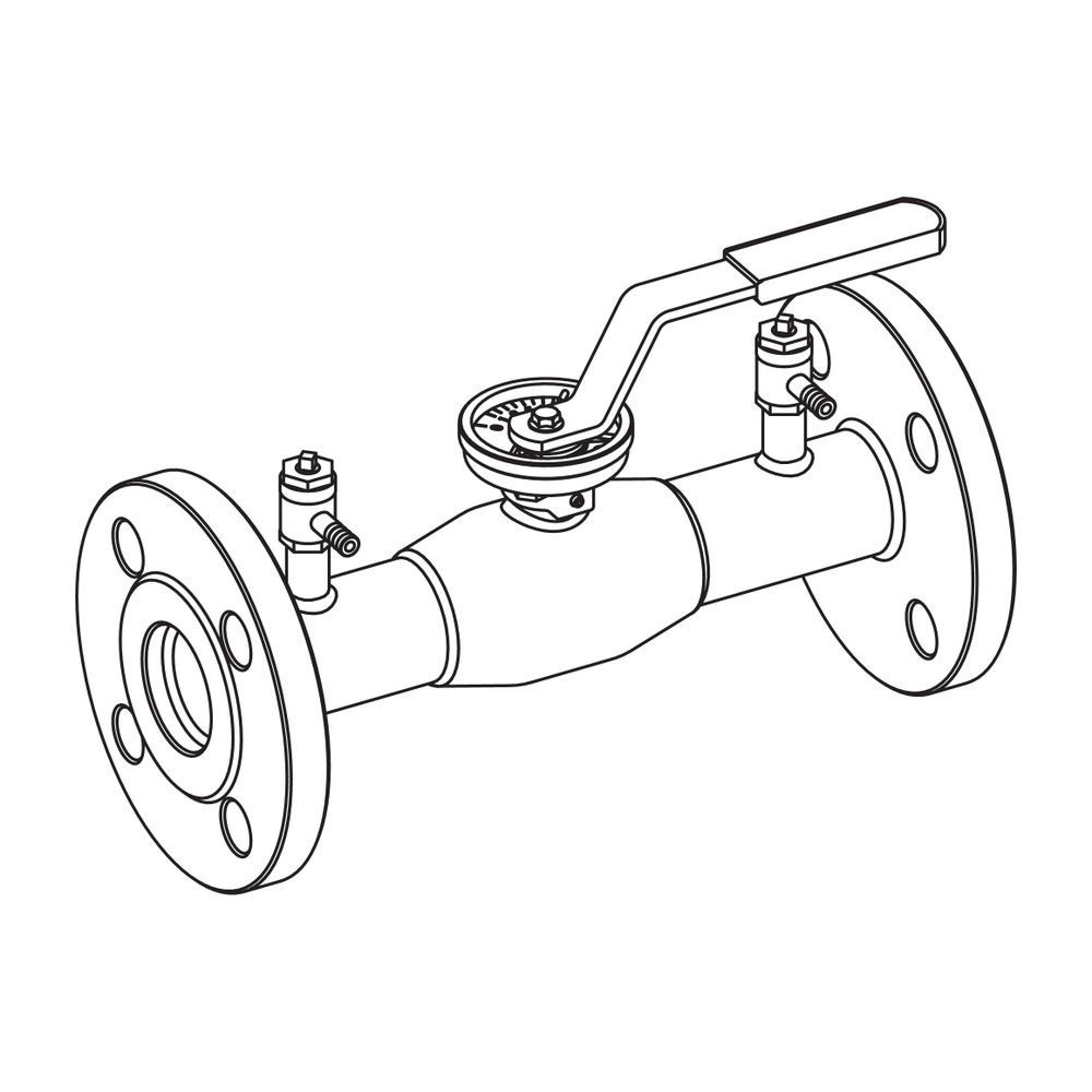 IMI TA Strangregulierventil TA-BVS 143, Nennweite DN 65 Nenndruck PN 16, Flansche, Stahl... IMI-652143065 6415840183631 (Abb. 6)