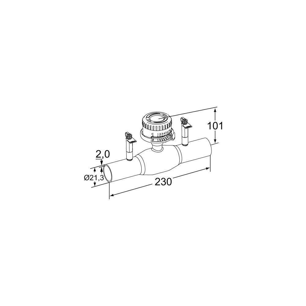 IMI TA Strangregulierventil TA-BVS 240, Nennweite DN 15 Nenndruck PN 25, Anschweißenden,... IMI-652250015 6415840116424 (Abb. 5)