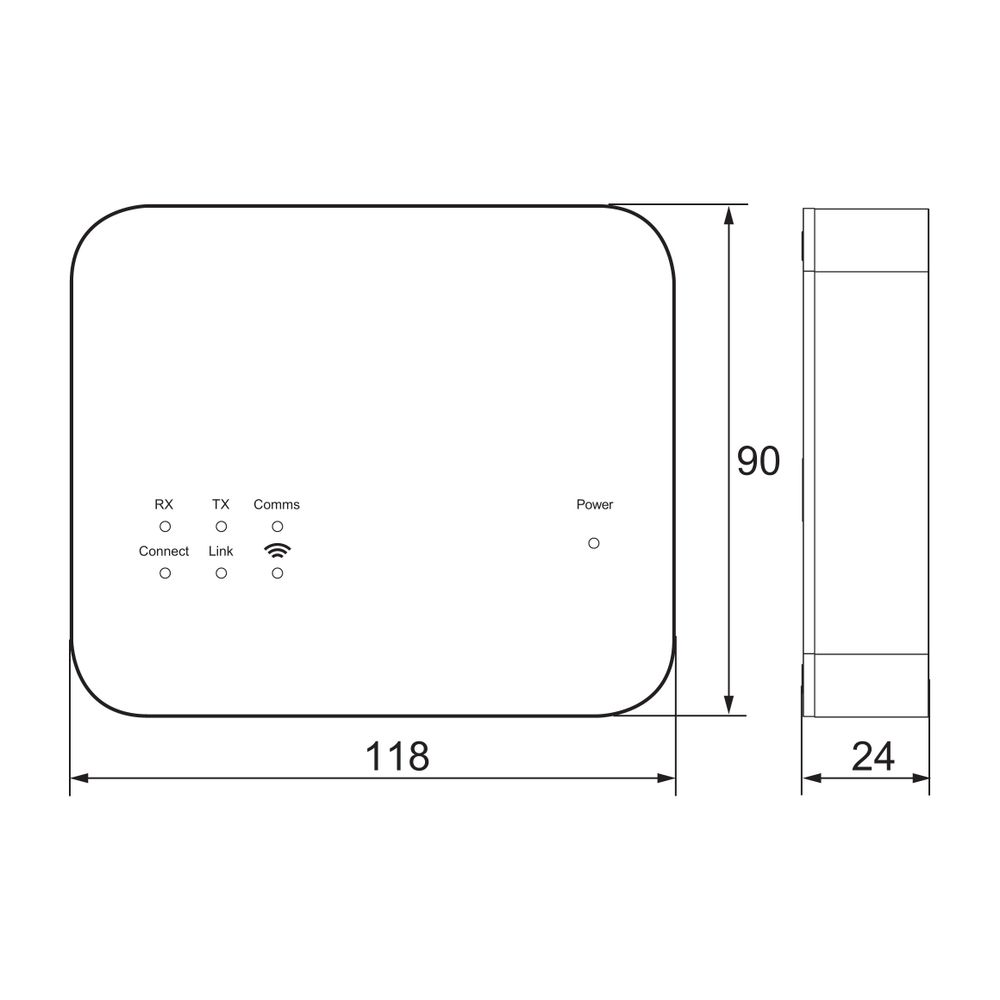 Heimeier Boost V2 Funkverstärker, kabelgebundener Funksignalverstärker inklusive Repea... IMI-1500-06.330 4024052017607 (Abb. 2)