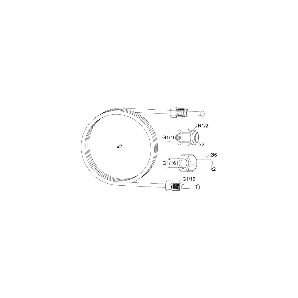 IMI TA Anschluss-Set für Differenzdruck-Fühler, 32604010001... IMI-32604010001 5902276817670 (Abb. 5)