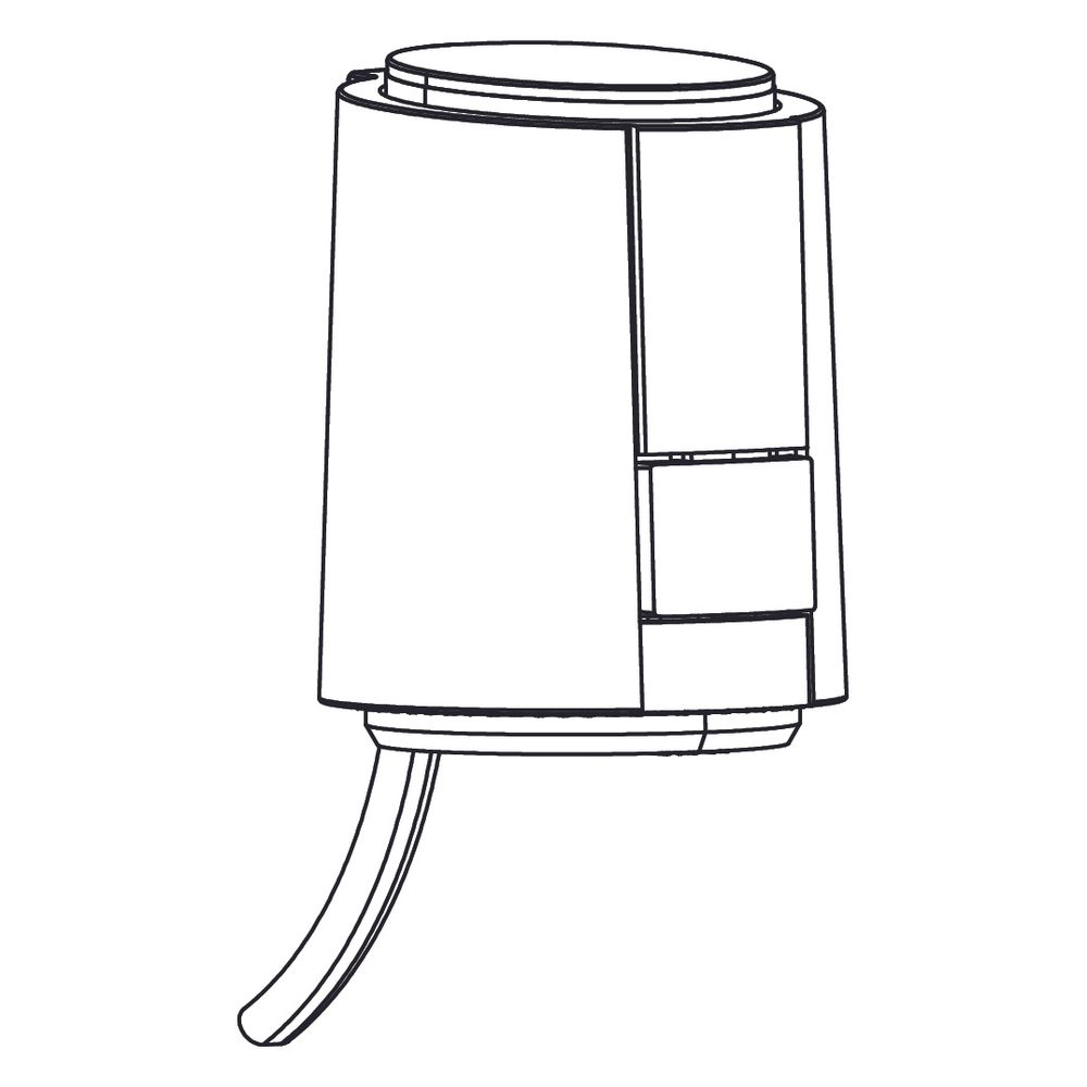 IMI TA thermischer Stellantrieb EMO T II, stromlos geschlossen NC 230V, mit Aufsteckad... IMI-32204312111 5902276825170 (Abb. 3)