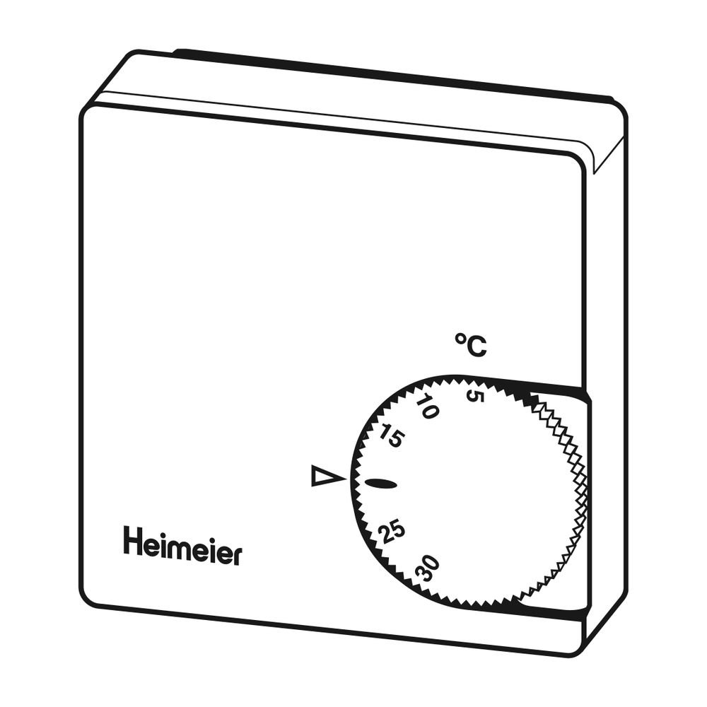 IMI Heimeier Raumthermostat 230 V, ohne Temperaturabsenkung... IMI-1936-00.500 4024052405916 (Abb. 2)