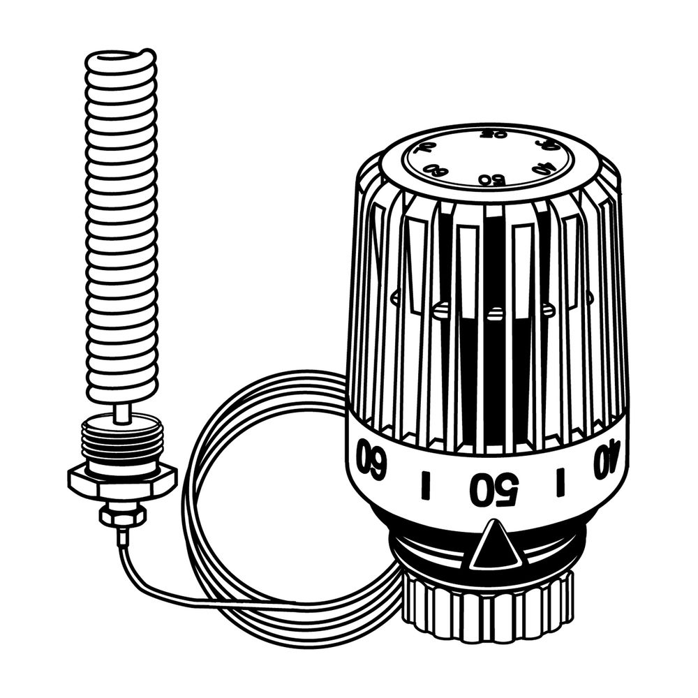 IMI Heimeier Thermostat-Kopf K mit Wendel-Tauchfühler, 20-70°C... IMI-6672-00.500 4024052520855 (Abb. 3)