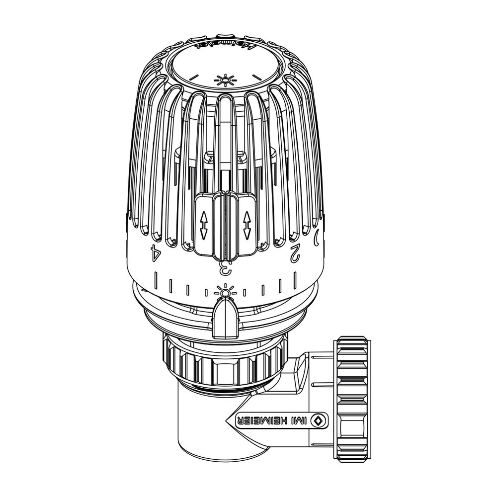 IMI Heimeier Thermostat-Kopf Set WK Winkelform, für Ventilheizkörper mit M 30x1,5... IMI-7300-00.500 4024052278718 (Abb. 3)