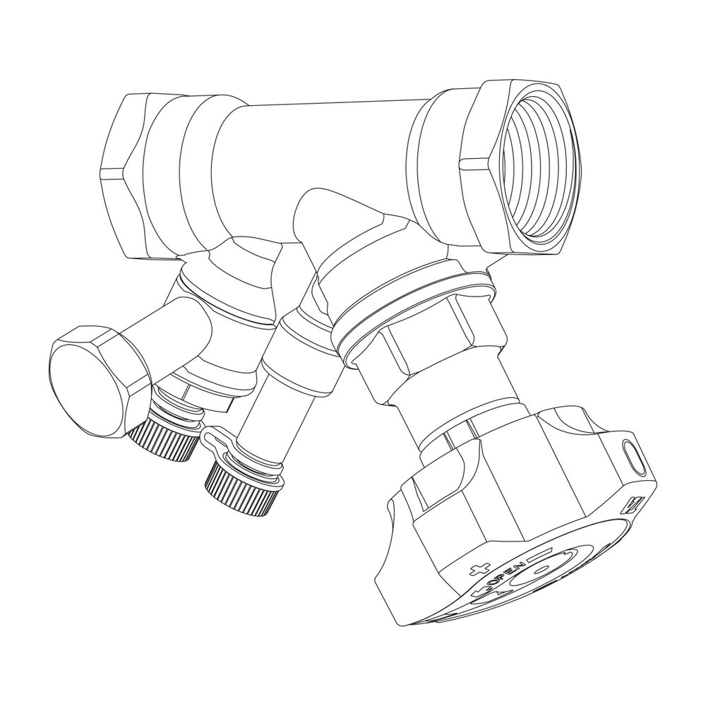 IMI TA Einregulierventil STAD-R, PN 25, DN 15, Kvs 1,27m³/h... IMI-52873615 5902276836428 (Abb. 3)