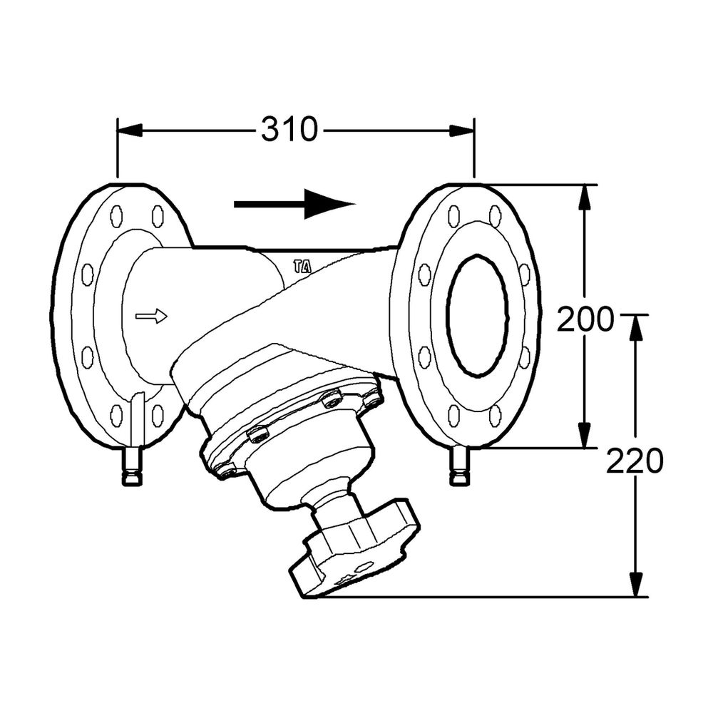 IMI TA Strangregulierventil STAF Flanschanschluß, DN 80, PN 16... IMI-52181080 7318792823404 (Abb. 2)