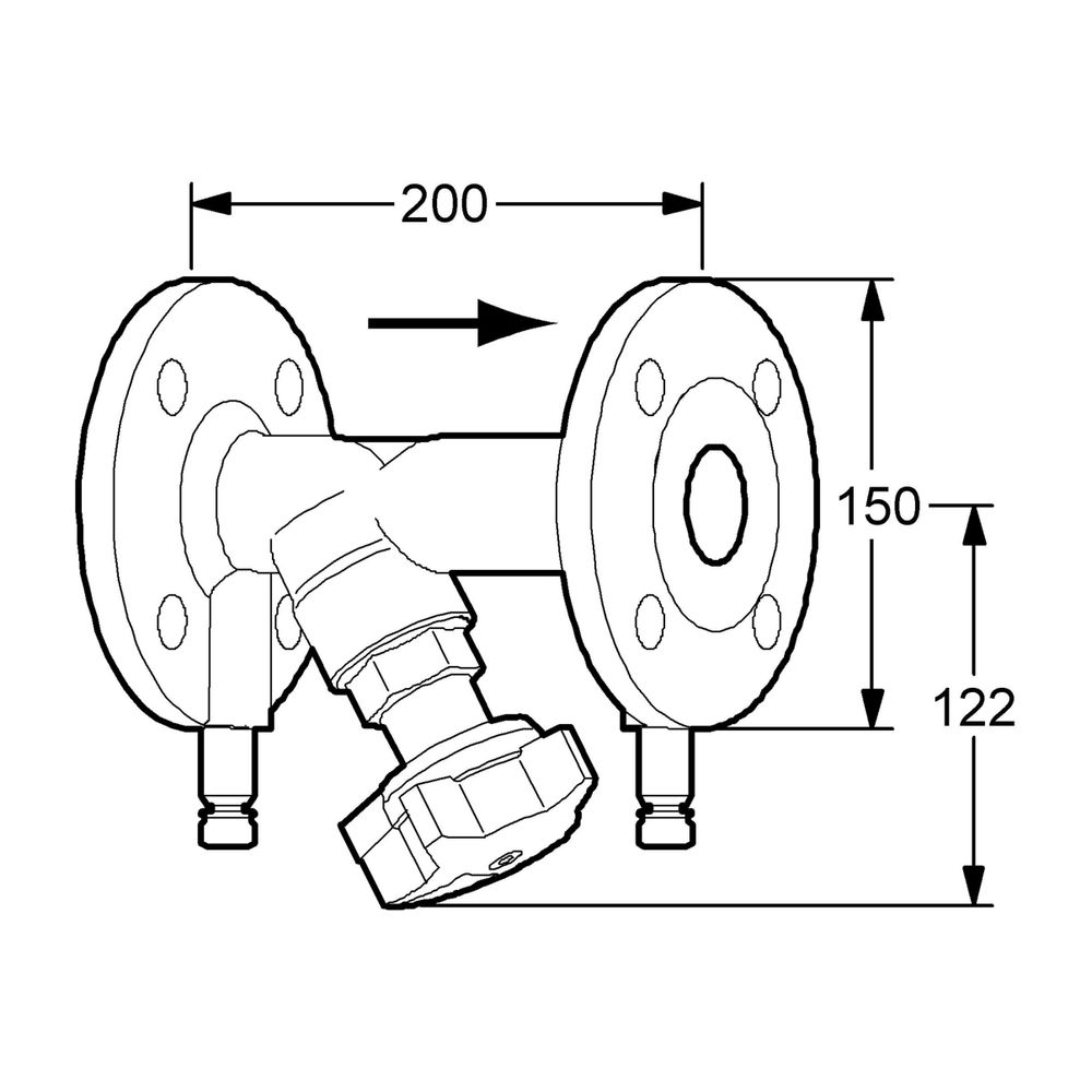 IMI TA Strangregulierventil STAF/STAF-SG Flanschanschluß, DN 40, PN 16/25... IMI-52182040 7318792826009 (Abb. 2)