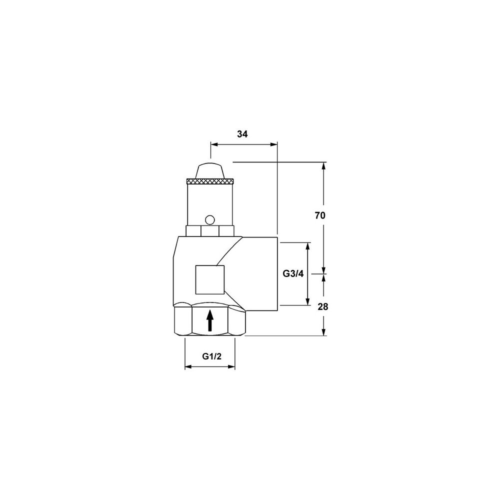 IMI Pneumatex Sicherheitsventil DSV 15-4.0 SOL, Ansprechdruck 4 bar, G 1/2" x G 3/4", ... IMI-30105110440 7640161633186 (Abb. 5)
