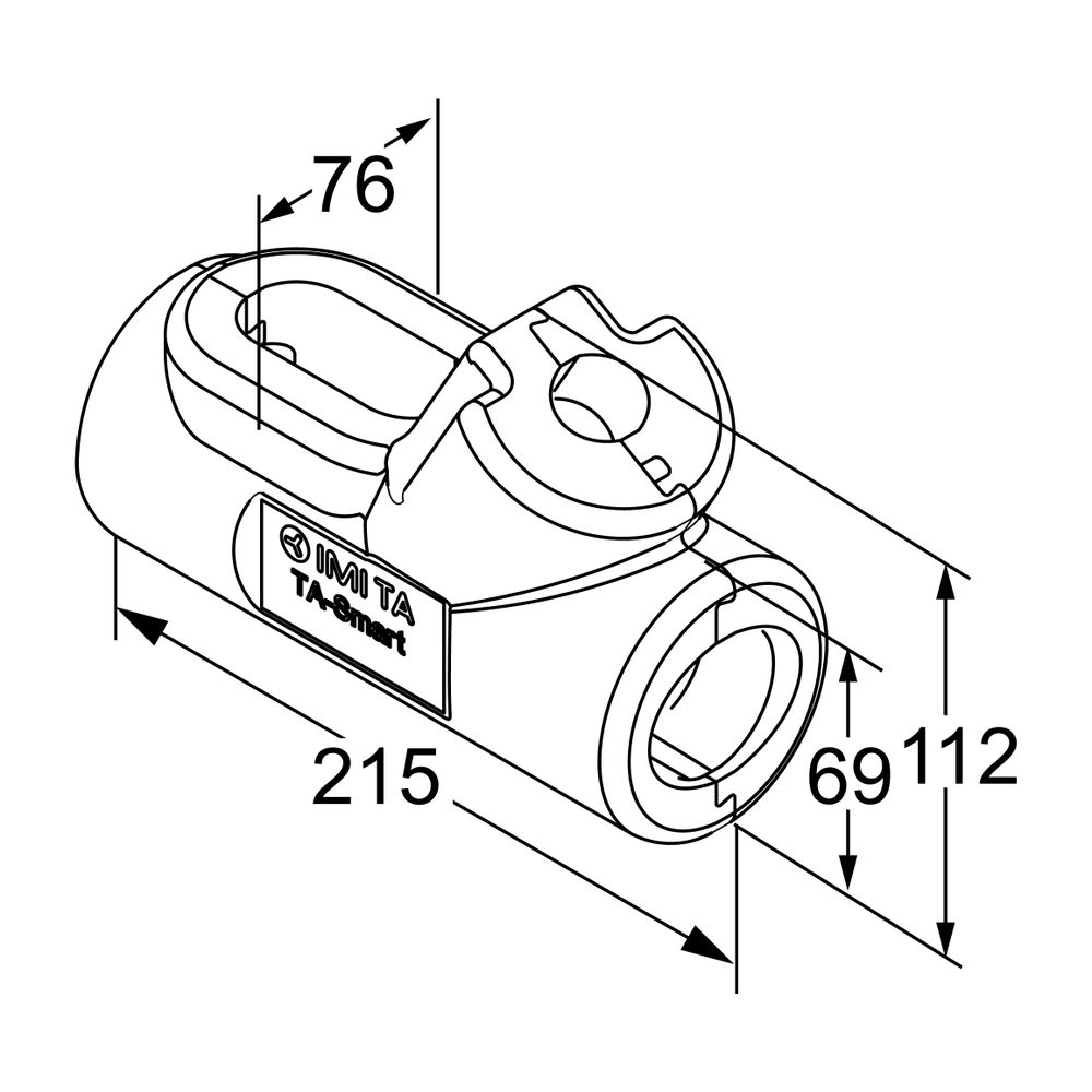 Heimeier TA Dämmung TA-Smart, DN 20 für Heizung und nicht kondensierende Kühlung... IMI-32223000620 5902276819681 (Abb. 2)