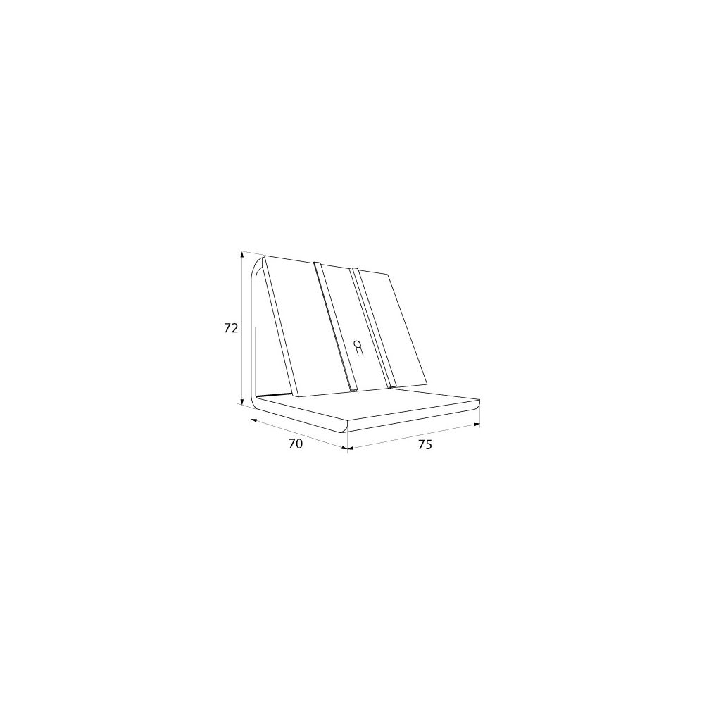 IMI Heimeier Tischständer neoAir, zur Nutzung als Standgerät, 72x75x70mm, Weiß... IMI-1510-01.200 4024052084890 (Abb. 3)