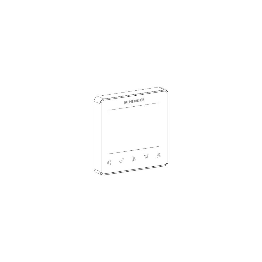 IMI Heimeier Raumthermostat neoStat V2, 230V für Smart Home, Weiß... IMI-1500-01.500 4024052069859 (Abb. 6)