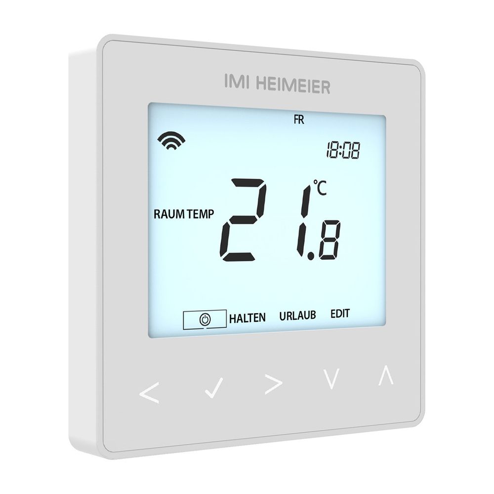 Heimeier neoStat V2 Raumthermostat 230V für Smart Home, Weiß... IMI-1500-01.500 4024052069859 (Abb. 1)