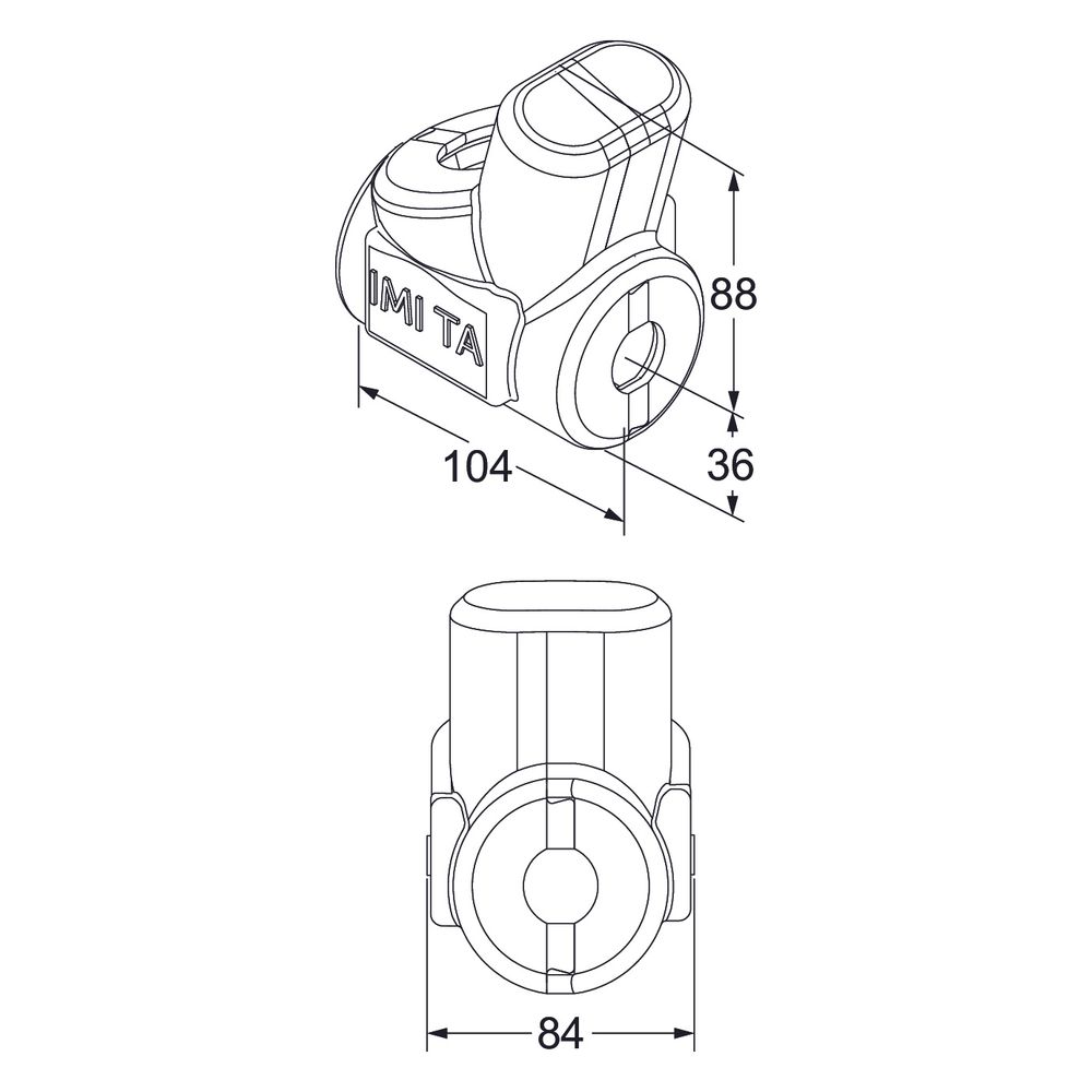 IMI TA Dämmung für TA-Nano Plus, DN 20 für Heizung, EPP... IMI-32221320102 4030095058446 (Abb. 2)