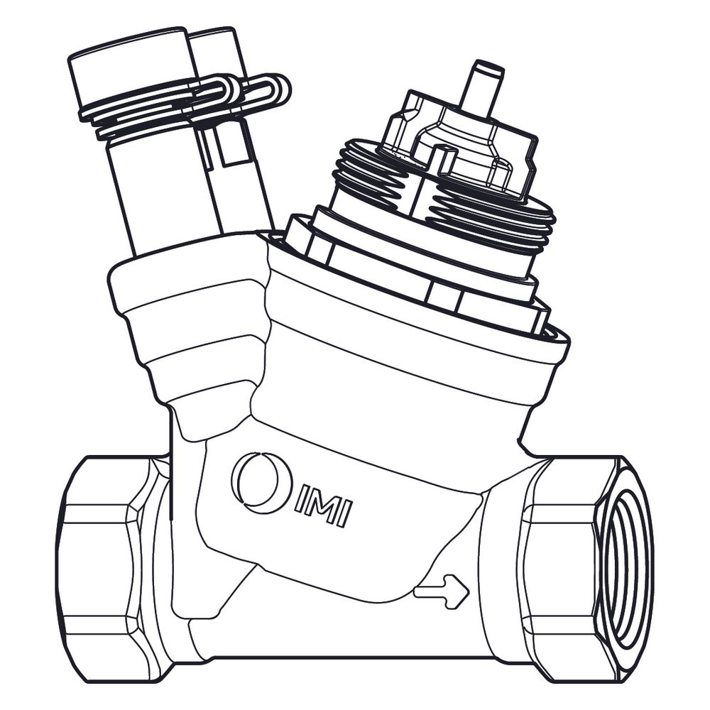 IMI TA Regulierventil TA-Nano Plus, Innengewinde druckunabhängig, DN 15 Normal Flow, m... IMI-32221311115 5902276824210 (Abb. 3)