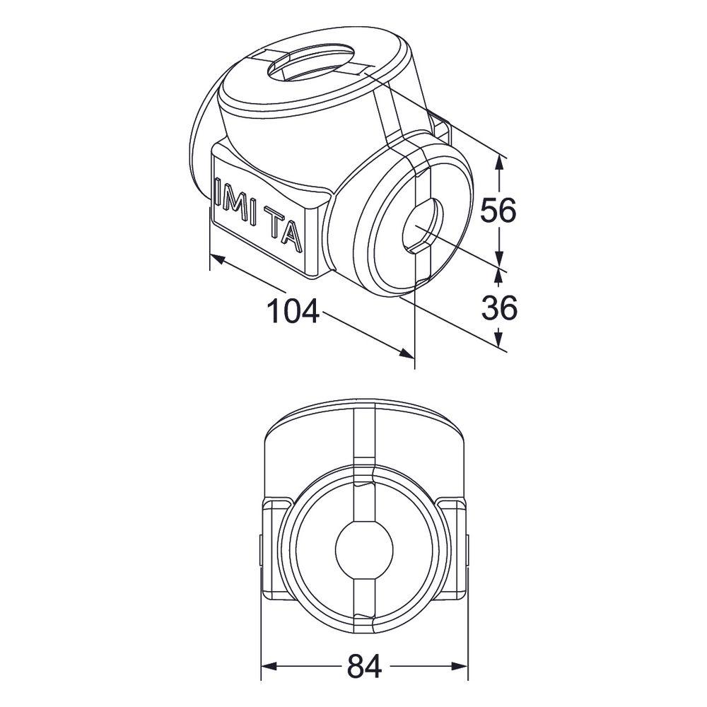 IMI TA Dämmung für TA-Nano, DN 20 für Heizung, EPP... IMI-32221320002 4030095058439 (Abb. 2)