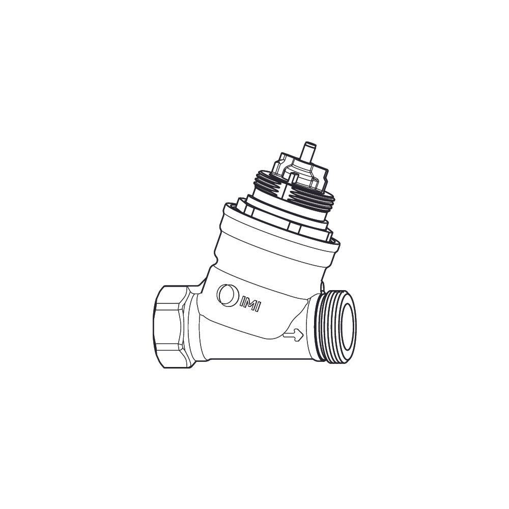 IMI TA Regulierventil TA-Nano, Innengewinde x Außengewinde druckunabhängig, DN 15 Norm... IMI-32221304115 5902276824333 (Abb. 3)