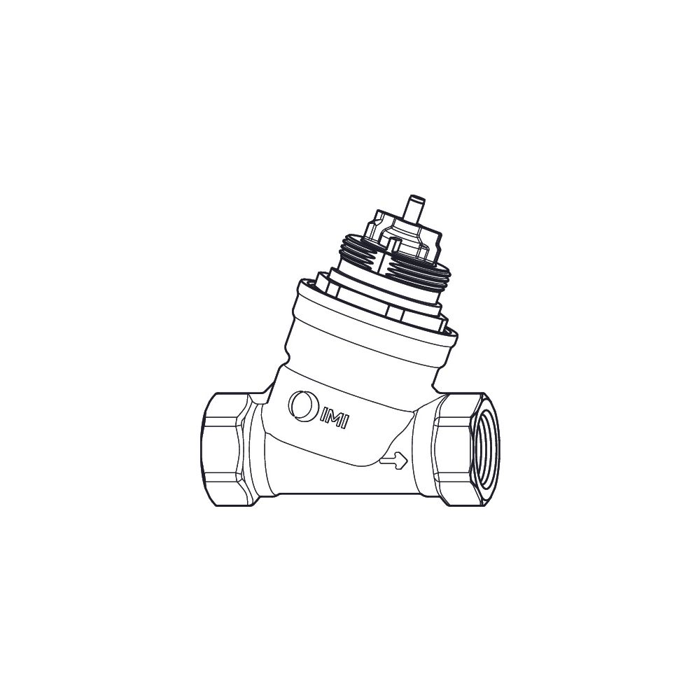 IMI TA Regulierventil TA-Nano, Innengewinde druckunabhängig, DN 20 High Flow, ohne Mes... IMI-32221301220 5902276824180 (Abb. 3)