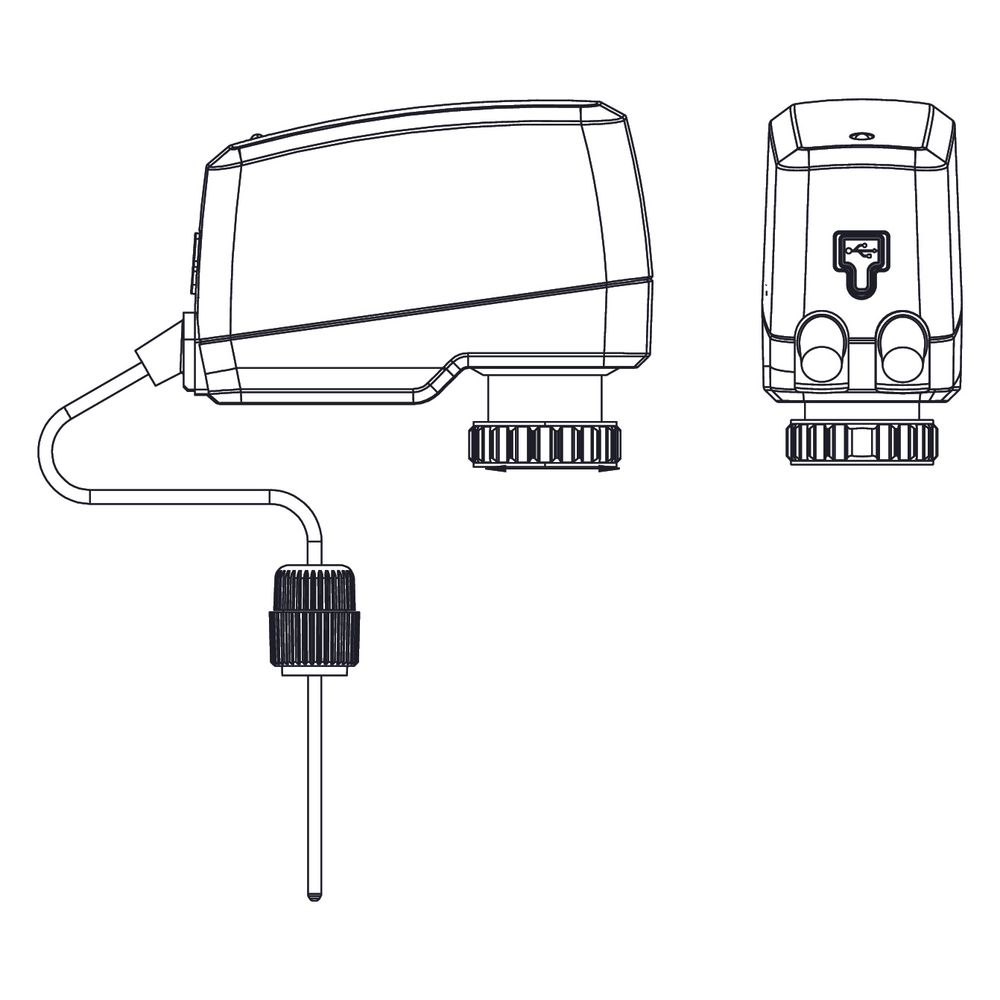 IMI TA motorischer Stellantrieb TA-Slider 160 T, mit Pt1000, stetig, 0-10V DC, Kabel 1... IMI-32222410814 5902276820830 (Abb. 3)