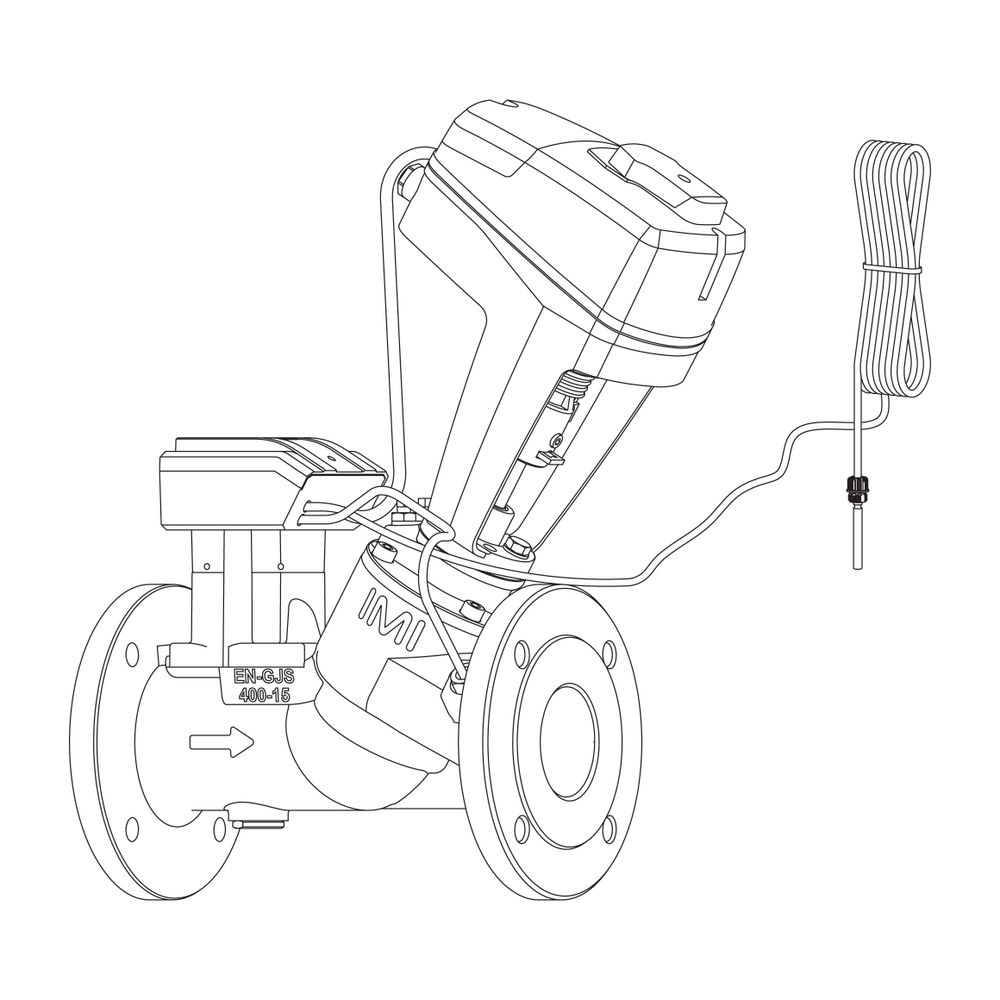 Heimeier TA Differenzdruckregler TA-Smart-Dp elektronisch DN 65 PN 25... IMI-32223201365 7318794178106 (Abb. 3)