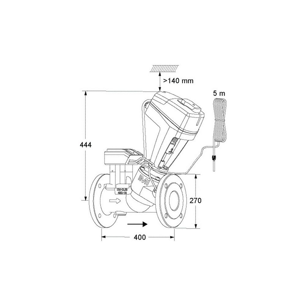 IMI TA Differenzdruckregler TA-Smart-Dp, DN 125 Nenndruck PN 25, elektronisch geregelt... IMI-32223201391 7318794178137 (Abb. 5)