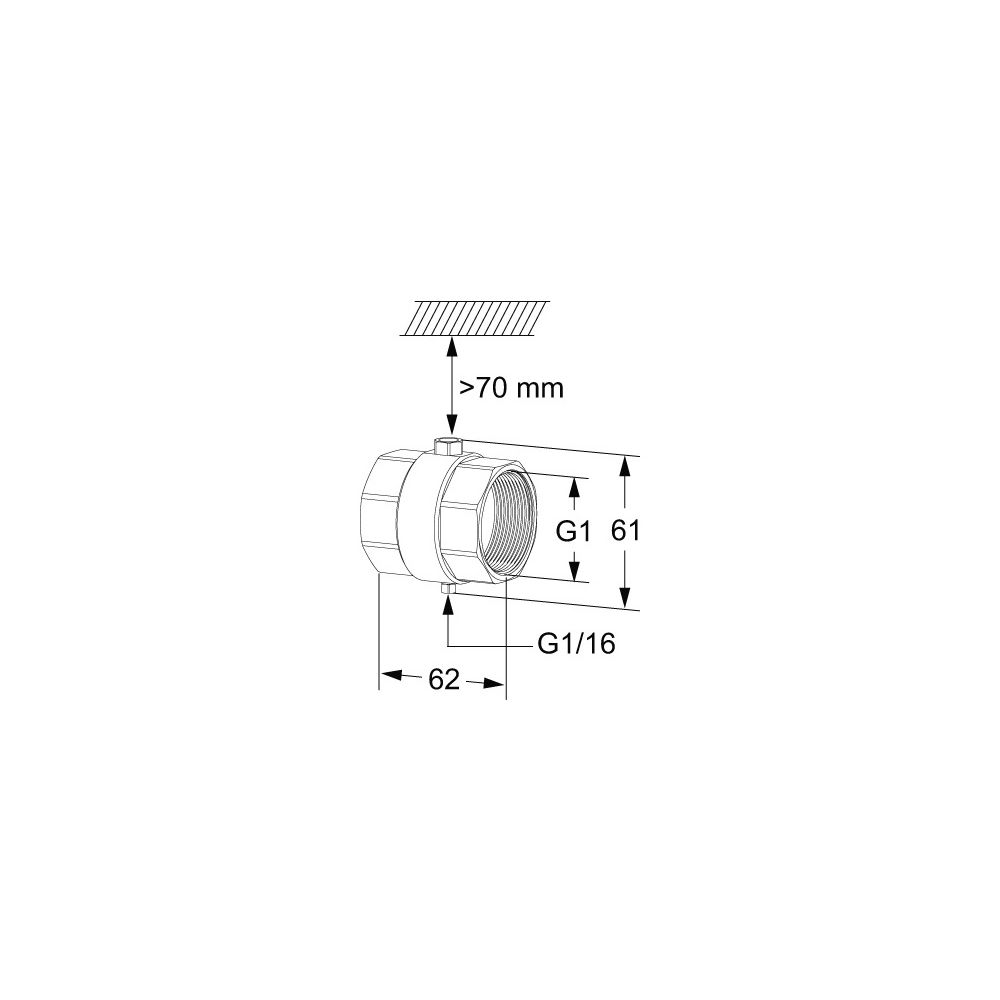 IMI TA Temperaturfühlergehäuse mit Tauchhülse, für Smart und Smart-Dp DN 25... IMI-32223000025 7318794175006 (Abb. 5)