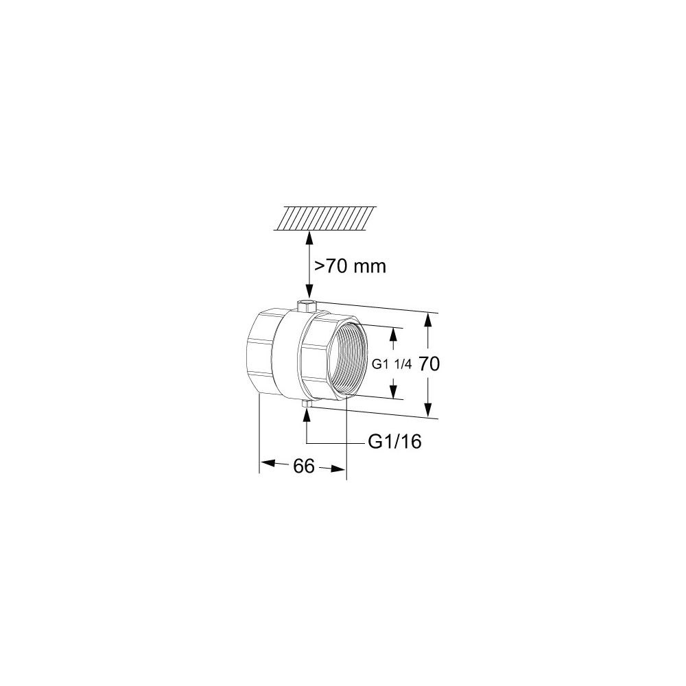 IMI TA Temperaturfühlergehäuse mit Tauchhülse, für Smart und Smart-Dp DN 32... IMI-32223000032 7318794171404 (Abb. 5)