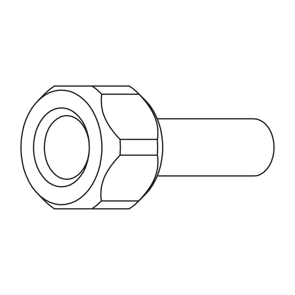 Heimeier TA Übergangsverschraubung TA-Smart-Dp für Impulsleitung mit Anschluss G 1" /1... IMI-32604010002 5902276817861 (Abb. 3)