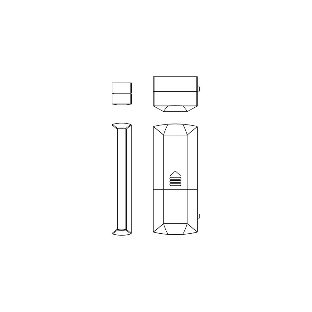 IMI Heimeier Funk-Fenster- und Türkontaktsensor, inkl. 3,6V LS14250 Batterie... IMI-1510-05.330 4024052009176 (Abb. 6)