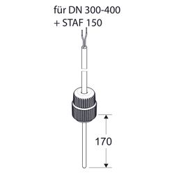 IMI TA Temperaturfühler, für Messnippel am Ventil Pt1000, für DN 300-400 und STAF 150,... IMI-32242800135 5902276820809 (Abb. 1)