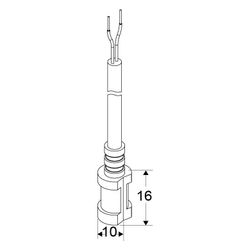 IMI TA Anlegefühler Pt1000, für Rohroberfläche. Kabellänge 3m... IMI-32242800429 5902276820816 (Abb. 1)