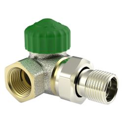 IMI Heimeier Thermostat-Ventilunterteil Eclipse 300, Winkeleck links DN 15... IMI-3953-02.000 4024052057542 (Abb. 1)