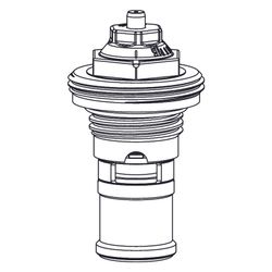 IMI Heimeier Thermostat-Oberteil Eclipse für Ventilheizkörper, für HM G 1/2" etc... IMI-4385-00.300 4024052090525 (Abb. 1)