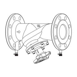 Heimeier TA Strangregulierventil STAF Flanschanschluss DN 80 PN 16... IMI-52186080 5902276805141 (Abb. 1)