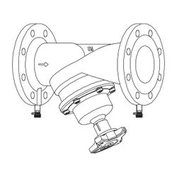 Heimeier TA Strangregulierventil STAF Flanschanschluss DN 100 PN 16... IMI-52186090 5902276805158 (Abb. 1)