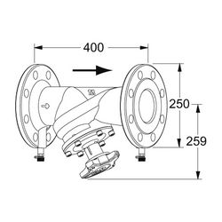 IMI TA Strangregulierventil STAF, Nennweite DN 125 Nenndruck PN 16, Flanschanschluss... IMI-52186091 5902276805165 (Abb. 1)